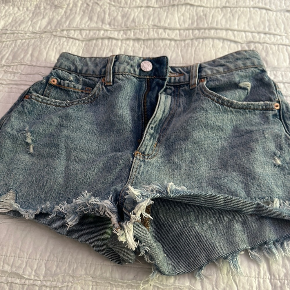 garage jean shorts